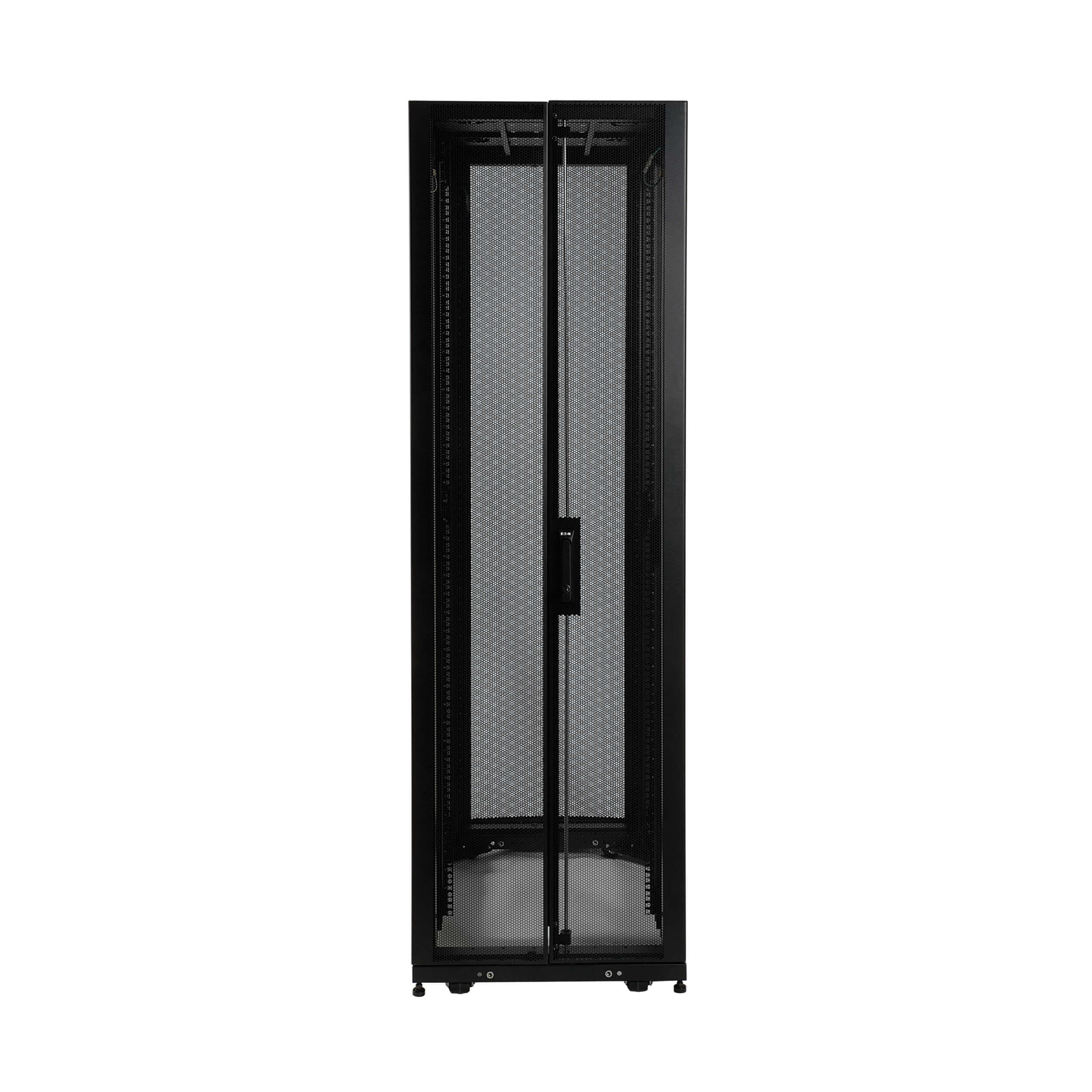 Eaton Tripp Lite Series SmartRack 42U Standard-Depth Rack Enclosure Cabinet with Doors and Side Panels, 600 mm × 1092 mm, black — view 3