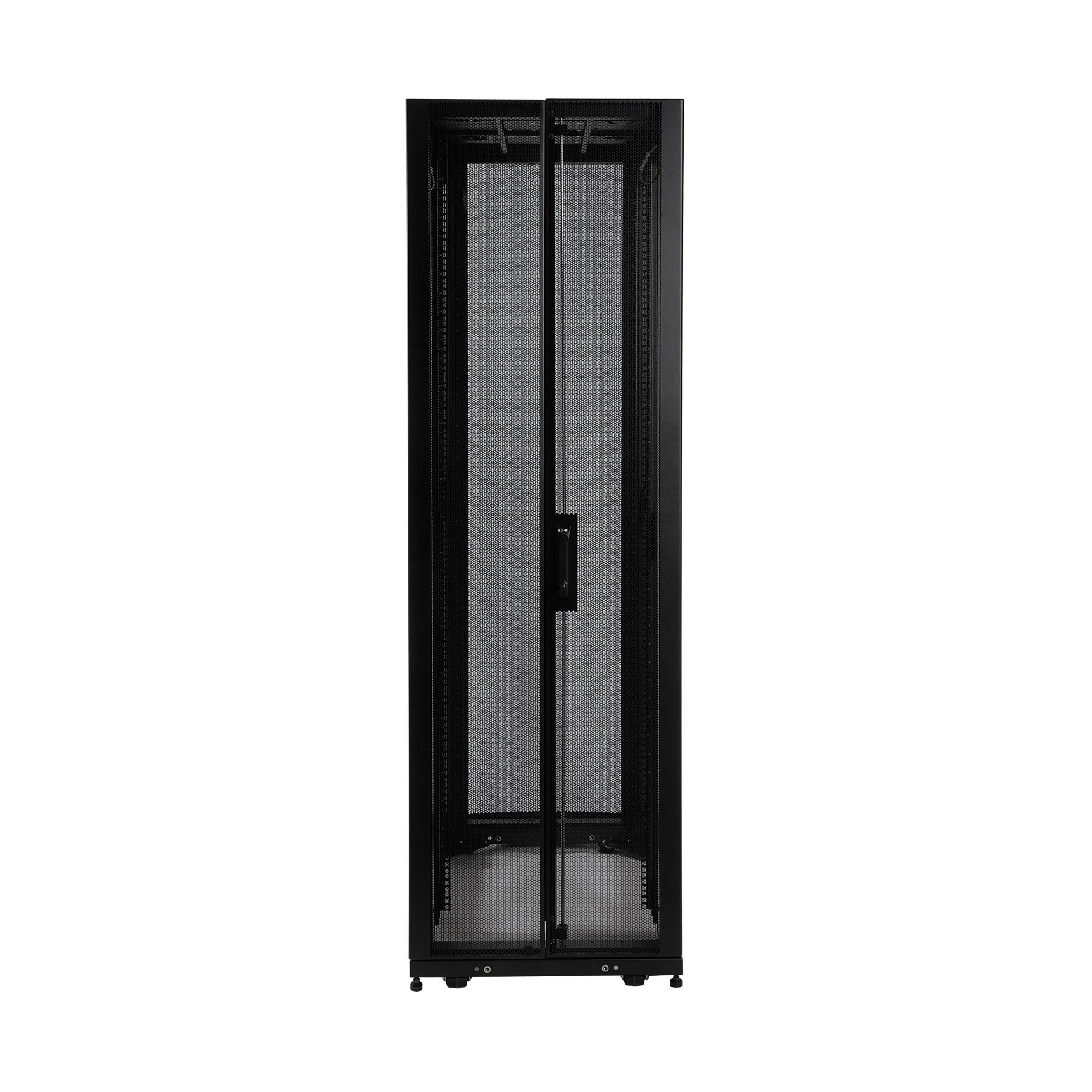 Eaton Tripp Lite Series 42U SmartRack Deep Rack Enclosure Cabinet with doors & side panels, 600 mm × 1232 mm, black — view 2
