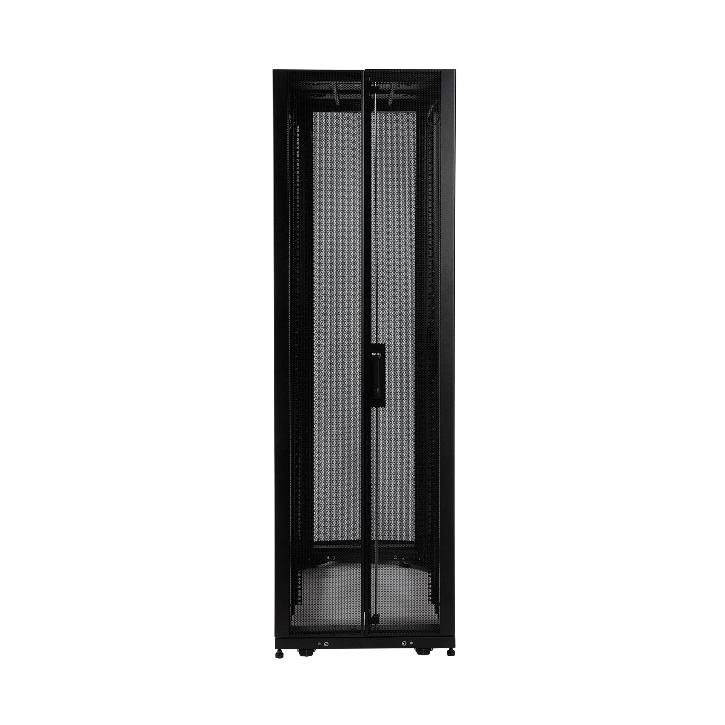 Eaton Tripp Lite Series 42U SmartRack Knock-Down Standard-Depth Rack Enclosure Cabinet Kit, 600 mm × 1092 mm, black — view 3