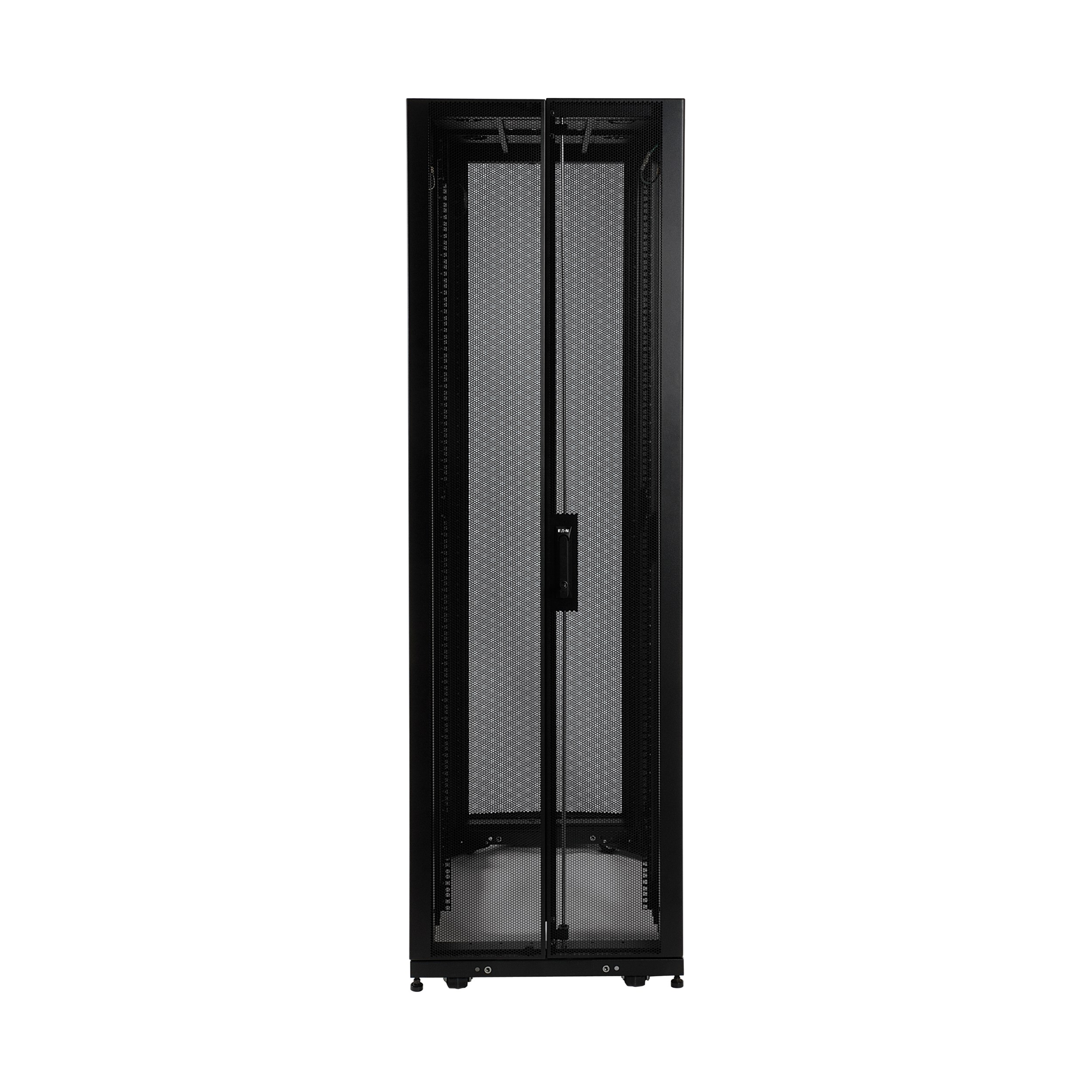 Eaton Tripp Lite Series 45U SmartRack Standard-Depth Server Rack Enclosure Cabinet with doors & side panels, 600 mm × 1092 mm, black — view 3