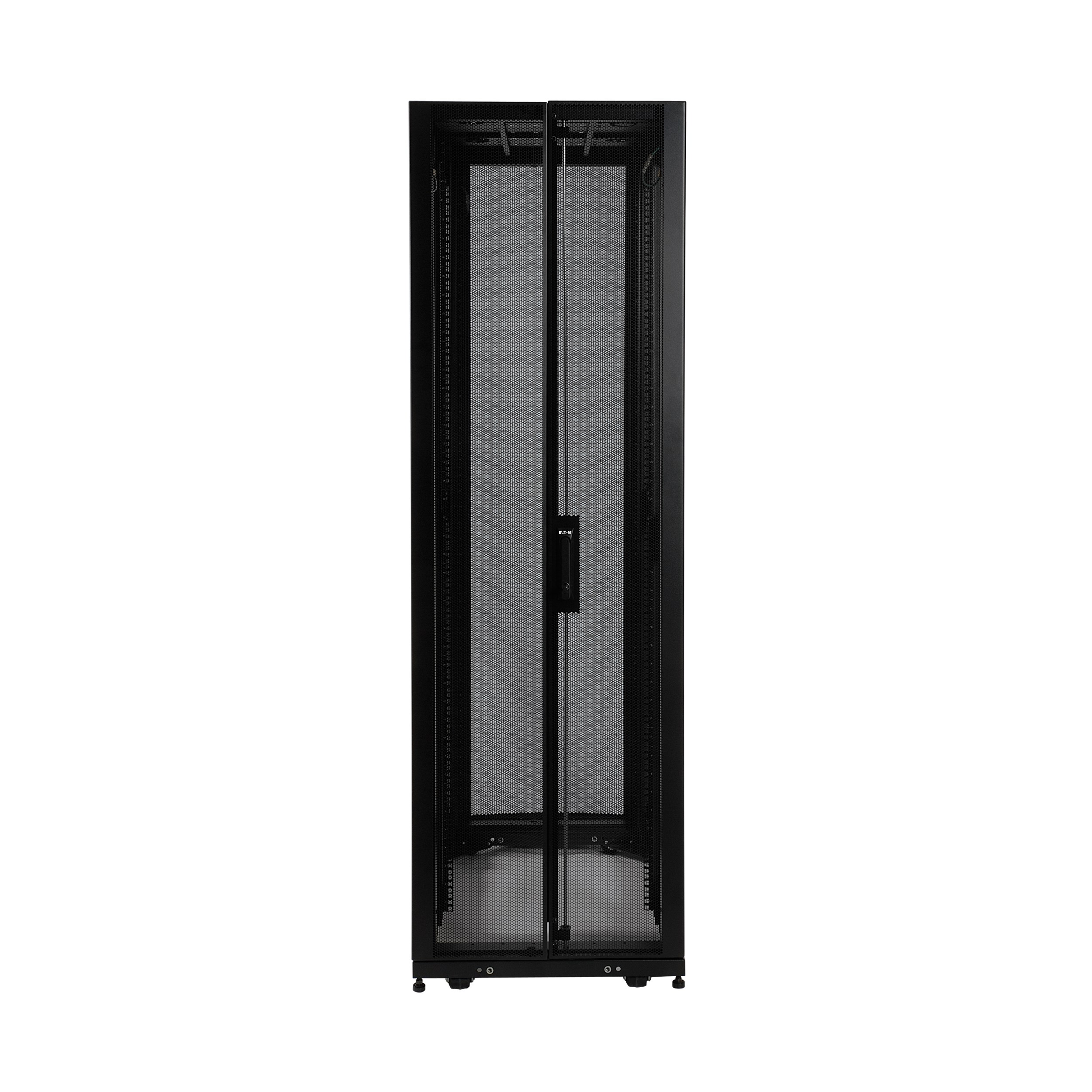 Eaton Tripp Lite Series 48U SmartRack Standard-Depth Rack Enclosure Cabinet with doors & side panels, 600 mm × 1092 mm, black — view 2