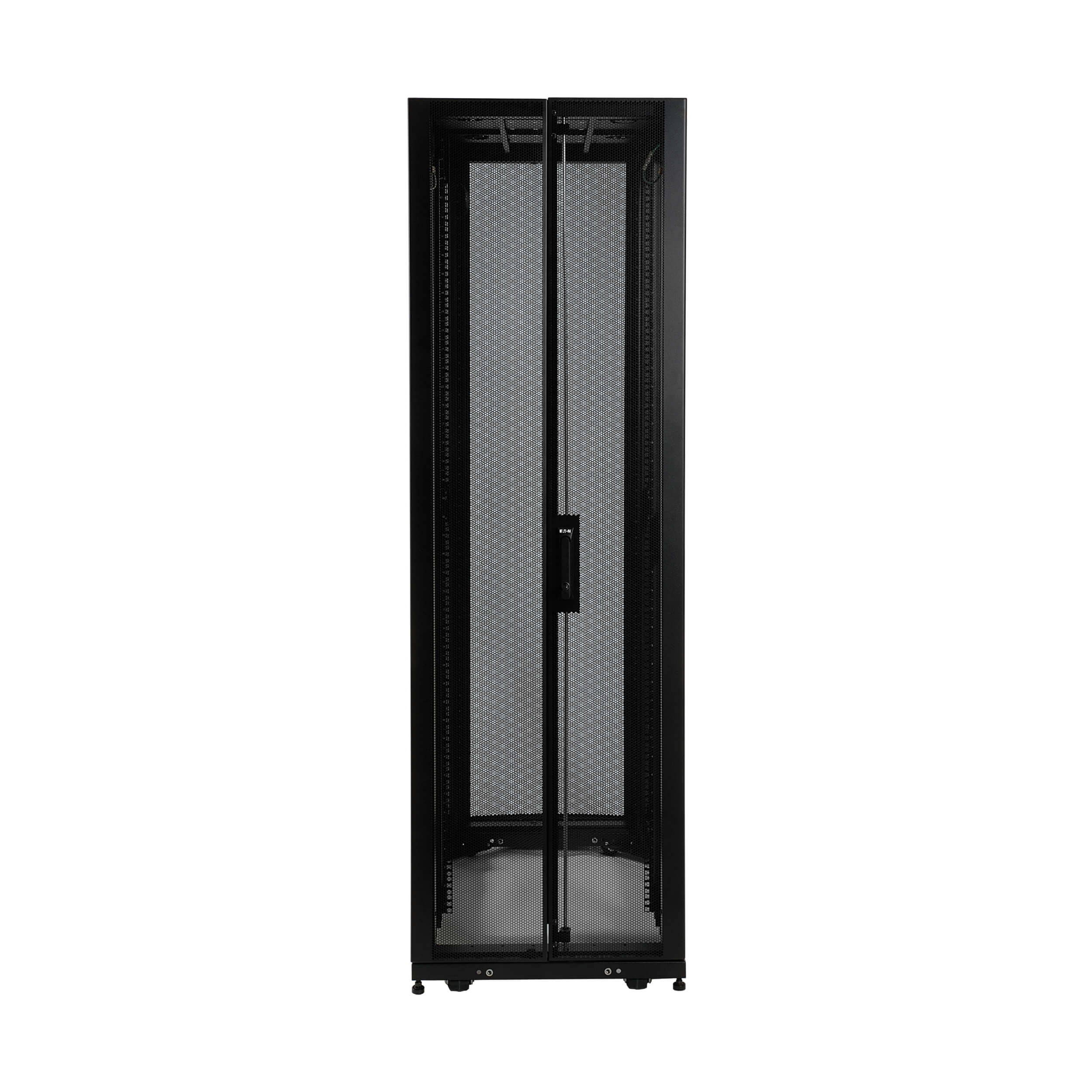 Eaton Tripp Lite Series 48U SmartRack Standard-Depth Rack Enclosure Cabinet - side panels not included, 600 mm × 1092 mm, black — view 2
