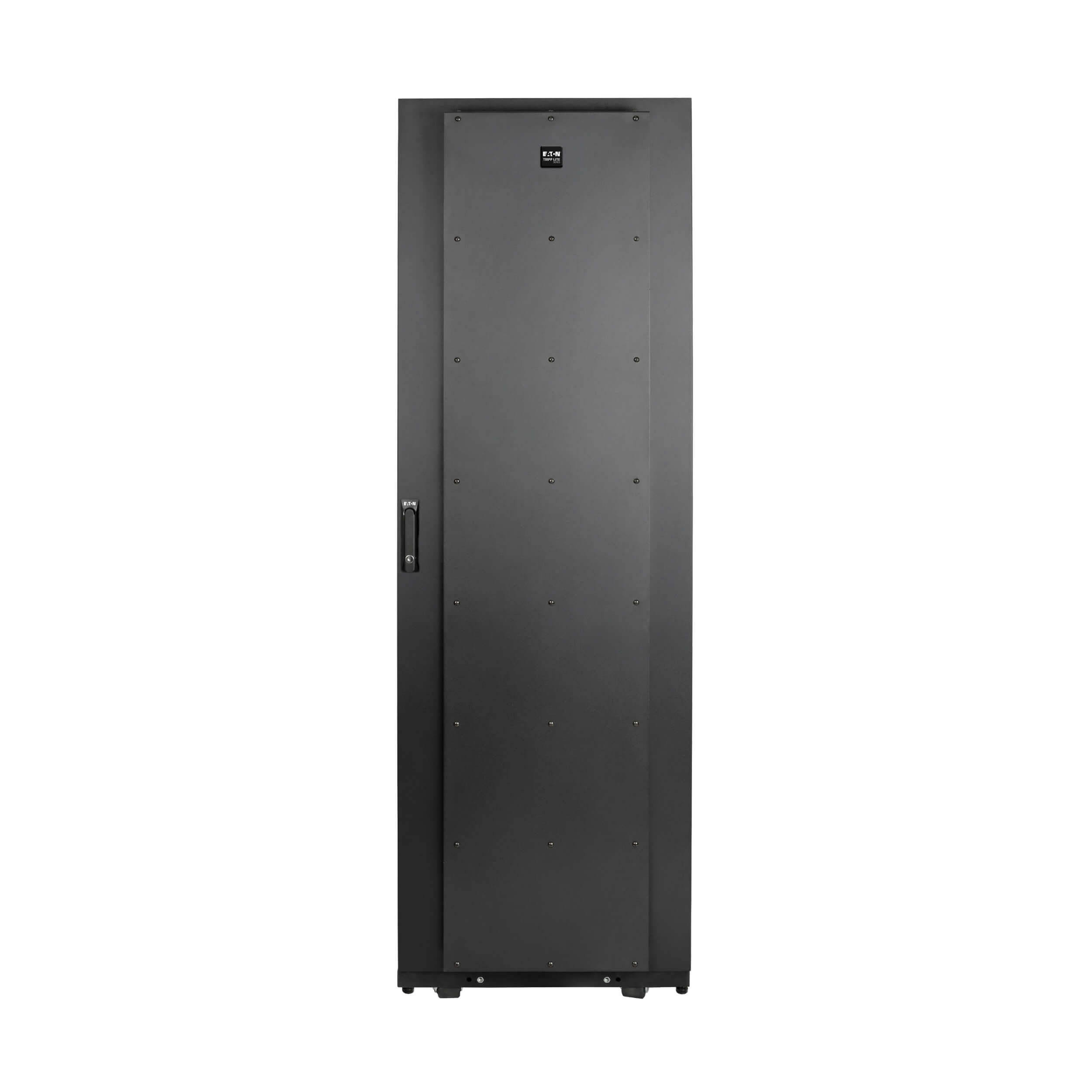 Eaton Tripp Lite Series SmartRack 42U Standard-Depth Quiet Server Rack Enclosure Cabinet with Sound Suppression, 600 mm × 1092 mm, black — view 2