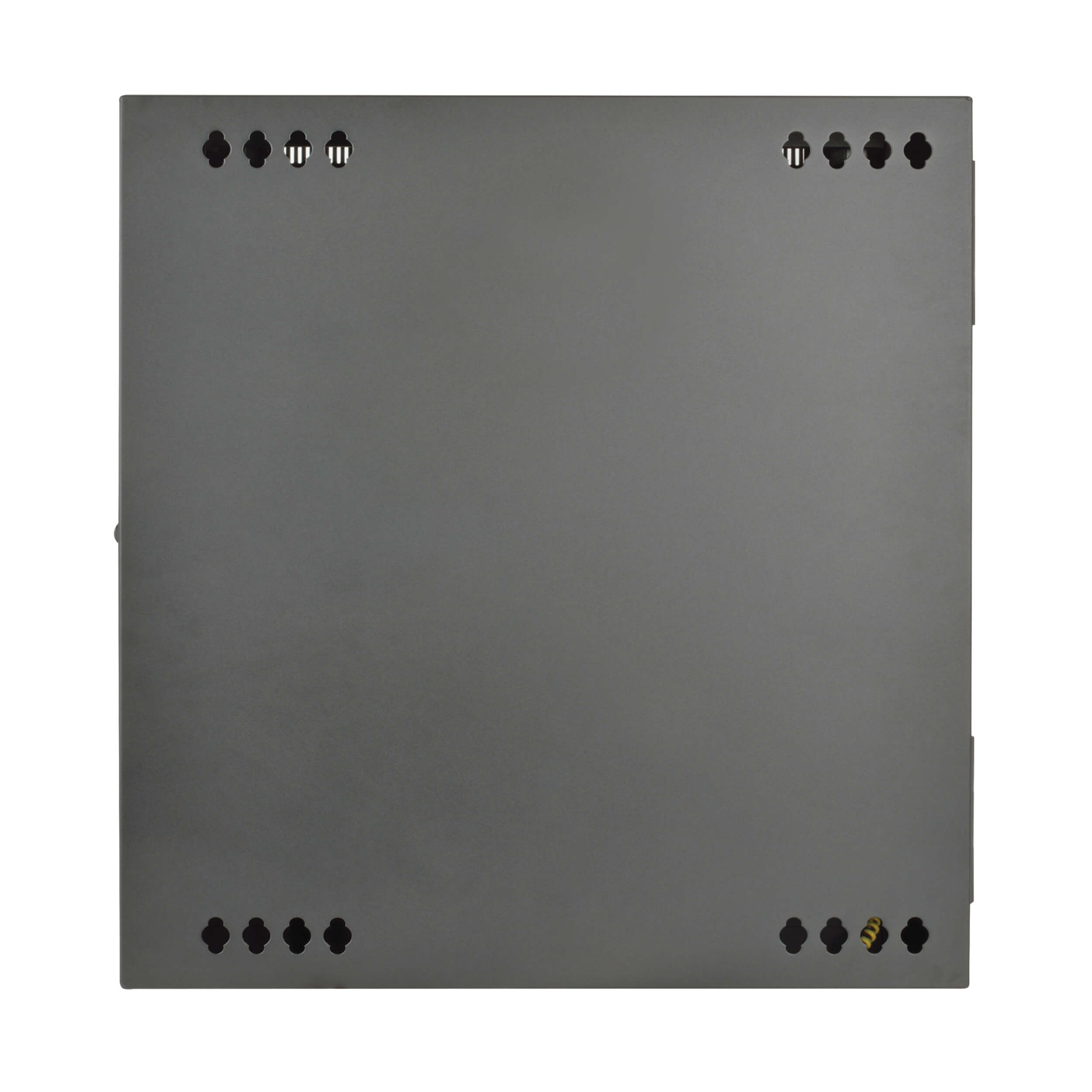 Eaton Tripp Lite Series SmartRack 12U Low-Profile Switch-Depth Wall-Mount Small Rack Enclosure, Hinged Back, 600 mm × 549 mm, black — view 3