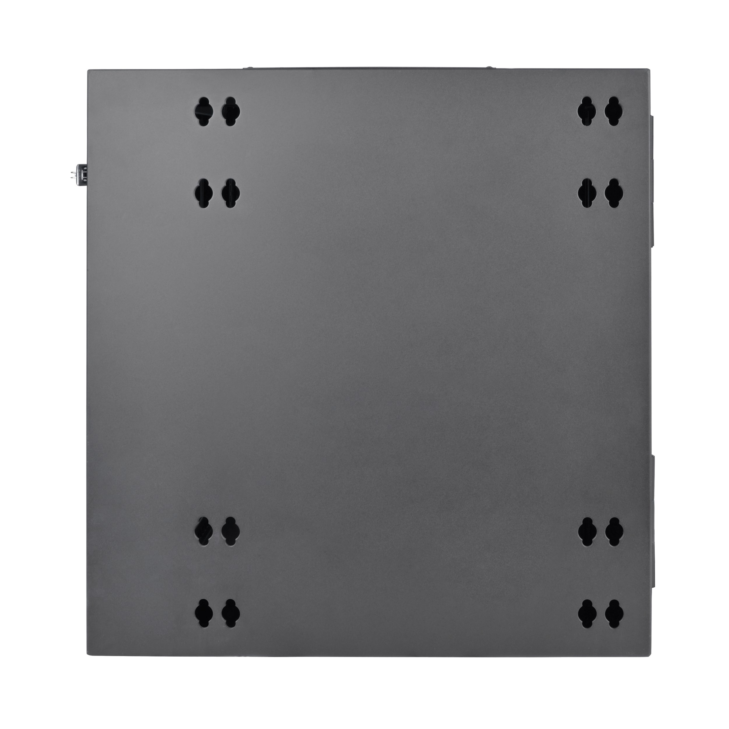 Eaton Tripp Lite Series SmartRack 12U Server-Depth Wall-Mount Small Rack Enclosure, Clear Acrylic Window, Hinged Back, 600 mm × 851 mm, black — view 3