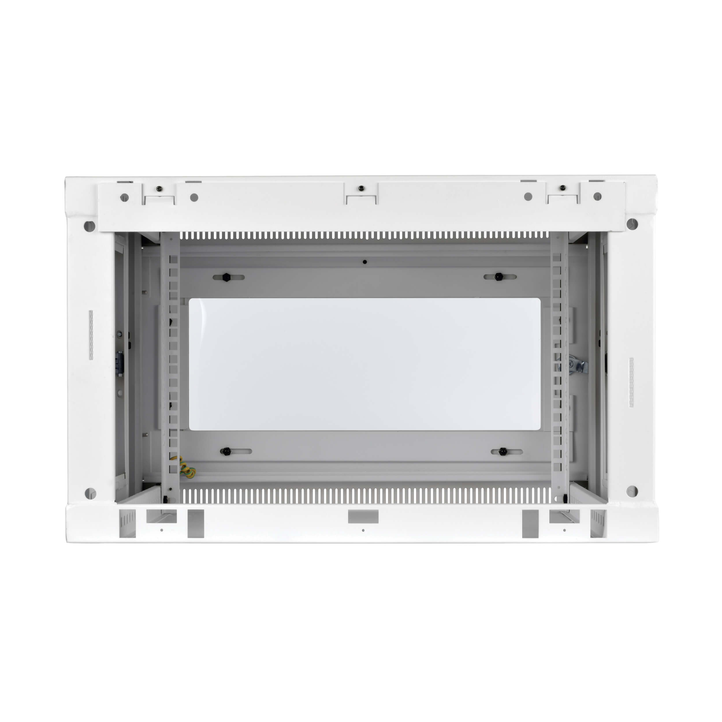Eaton Tripp Lite Series SmartRack 6U Low-Profile Switch-Depth Wall-Mount Mini Rack Enclosure, Clear Acrylic Window, White, 597 mm × 444 mm, white — view 3