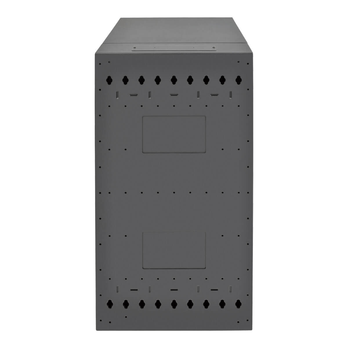 Eaton Tripp Lite Series SmartRack 16U Low-Profile Vertical-Mount Wall-Mount Half-Height Server Rack Enclosure, 500 mm × 589 mm, black — view 3
