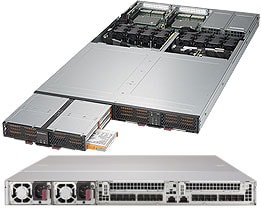 Supermicro SSG-136R-N32JBF — top view