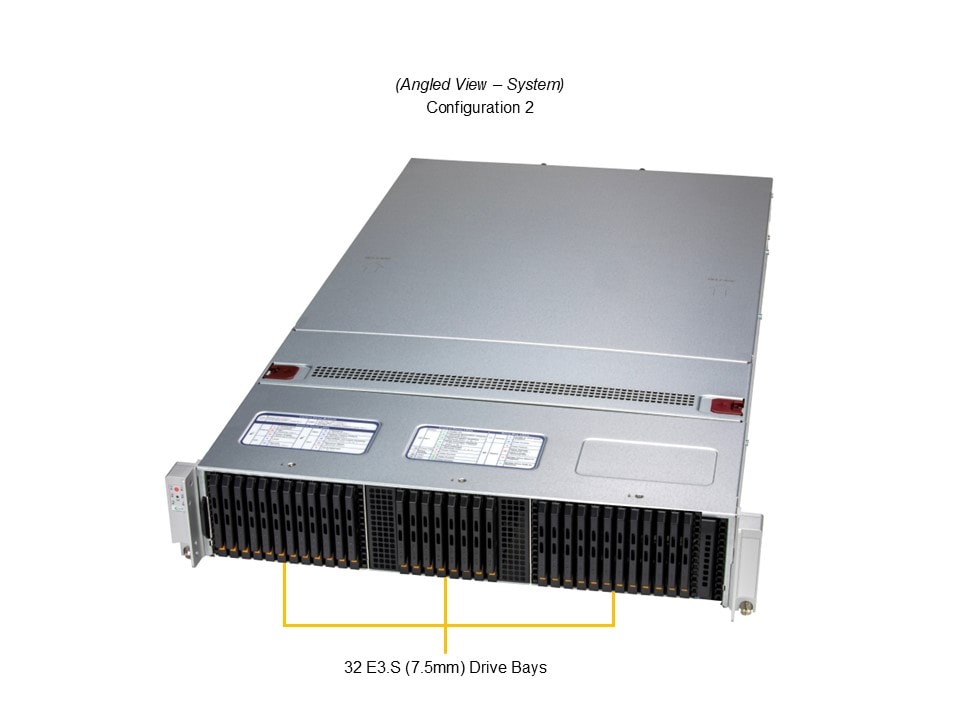 Supermicro SSG-222B-NE3X24R — front view