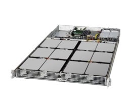 Supermicro SSG-5019D8-TR12P — top view