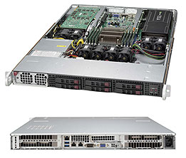 Supermicro SYS-1018GR-T — top view