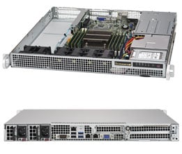 Supermicro SYS-1018R-WR — top view