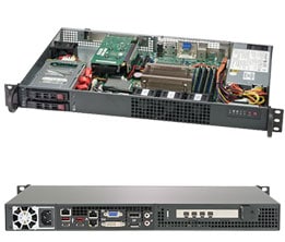 Supermicro SYS-1019C-HTN2 — top view