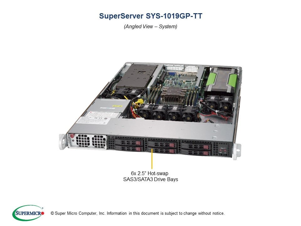 Supermicro Server SYS-1019GP-TT