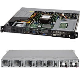 Supermicro SYS-1019P-FRDN2T — top view