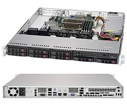 Supermicro SYS-1019S-MC0T — top view