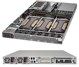 Supermicro SYS-1028GQ-TRT — top view