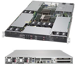 Supermicro SYS-1028GR-TRT — top view