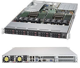 Supermicro SYS-1028U-E1CR4 — top view