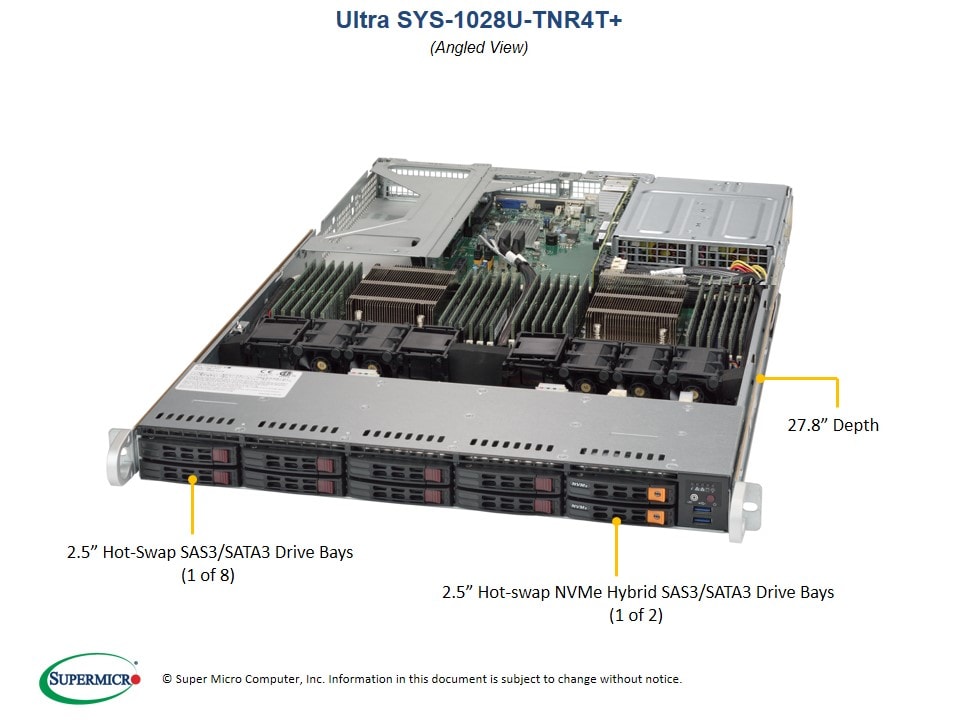 Supermicro Server SYS-1028U-TNR4T