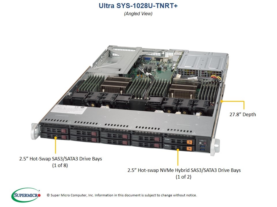 Supermicro Server SYS-1028U-TNRT