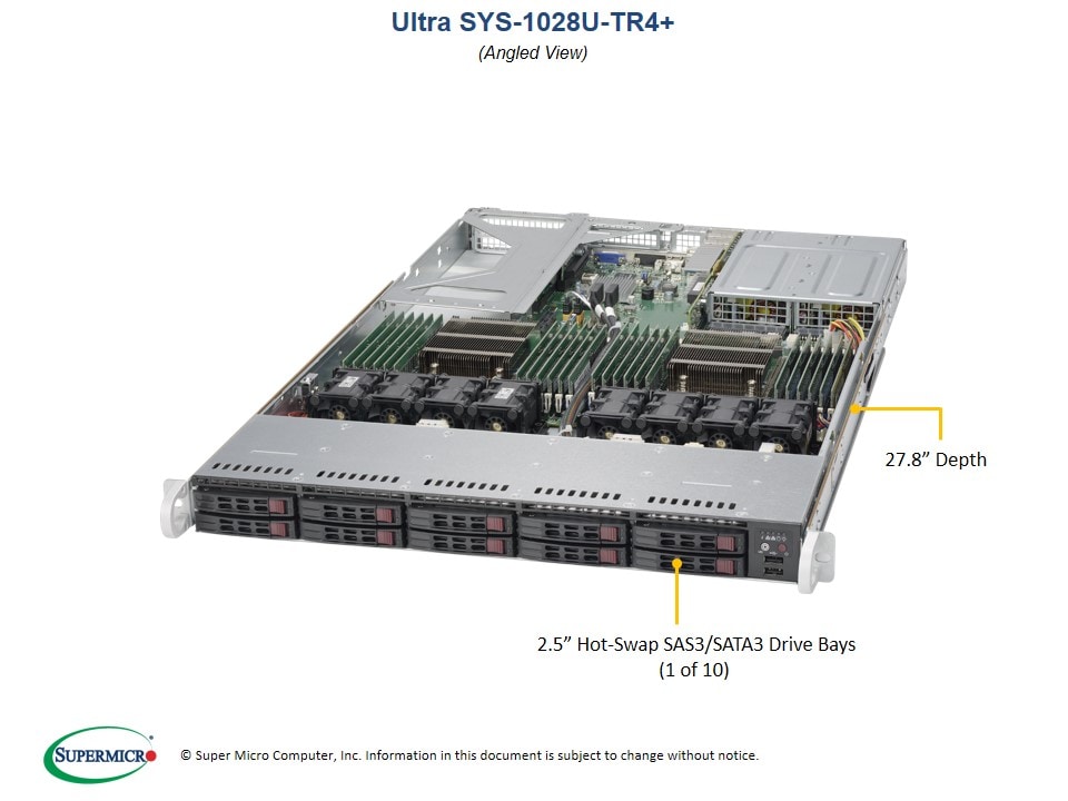 Supermicro Server SYS-1028U-TR4