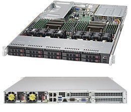 Supermicro SYS-1028U-TR4 — top view