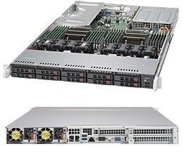 Supermicro SYS-1028U-TRT — top view