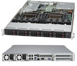 Supermicro SYS-1028UX-CR-LL2 — top view