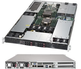 Supermicro SYS-1029GP-TR — top view