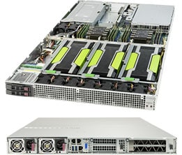 Supermicro SYS-1029GQ-TNRT — top view