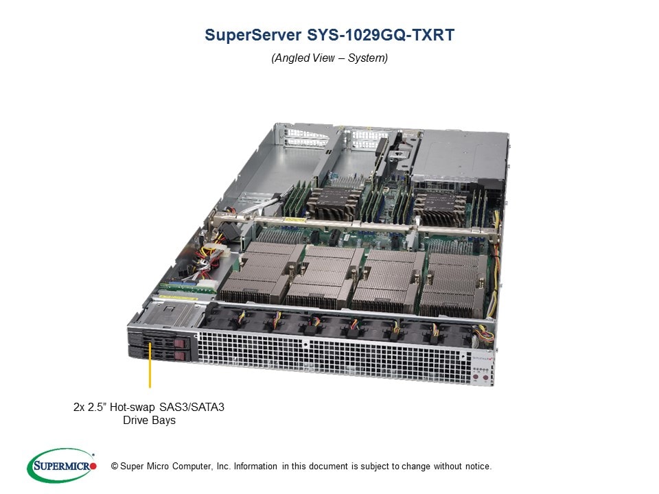 Supermicro Server SYS-1029GQ-TXRT