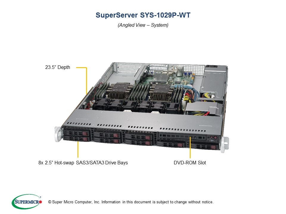 Supermicro Server SYS-1029P-WT