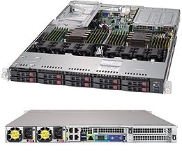 Supermicro SYS-1029U-E1CR4 — top view