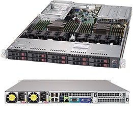 Supermicro SYS-1029U-E1CRTP2 — top view