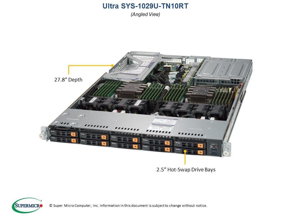 Supermicro Server SYS-1029U-TN10RT