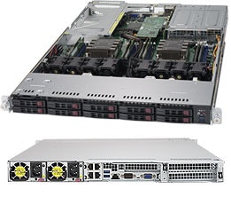 Supermicro SYS-1029UX-LL3-S16 — top view