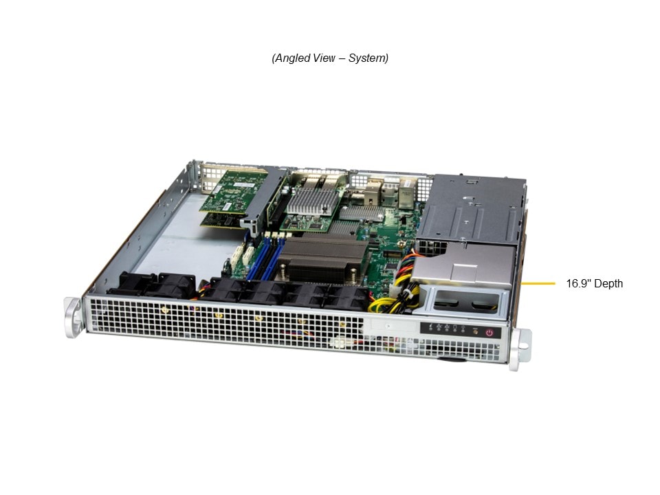 Supermicro SYS-111AD-WRN2 — angle view