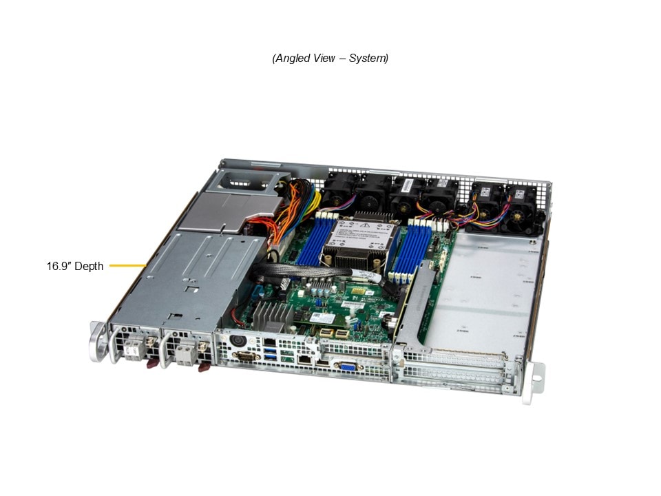 Supermicro SYS-112B-FDWR — angle view