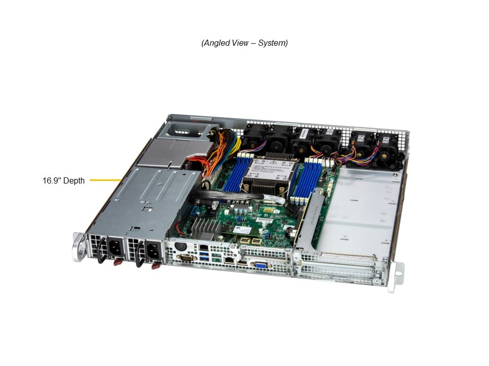 Supermicro SYS-112B-FWT — angle view