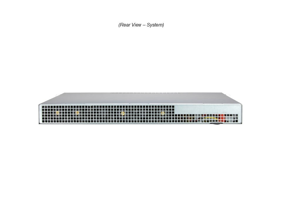 Supermicro SYS-112B-FWT — rear view