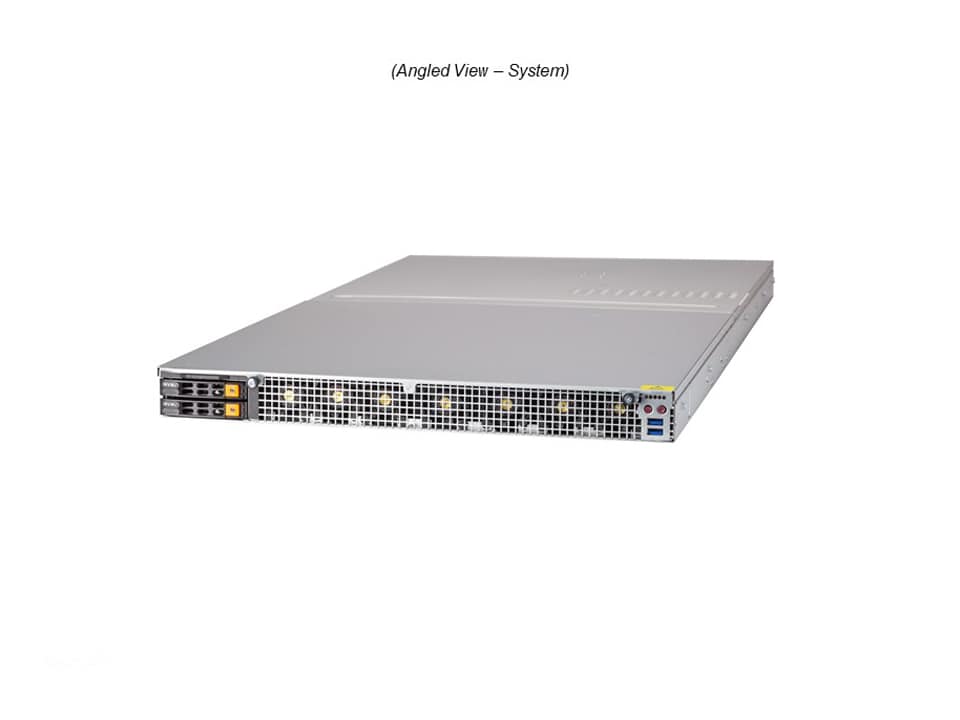 Supermicro SYS-120GQ-TNRT — angle view