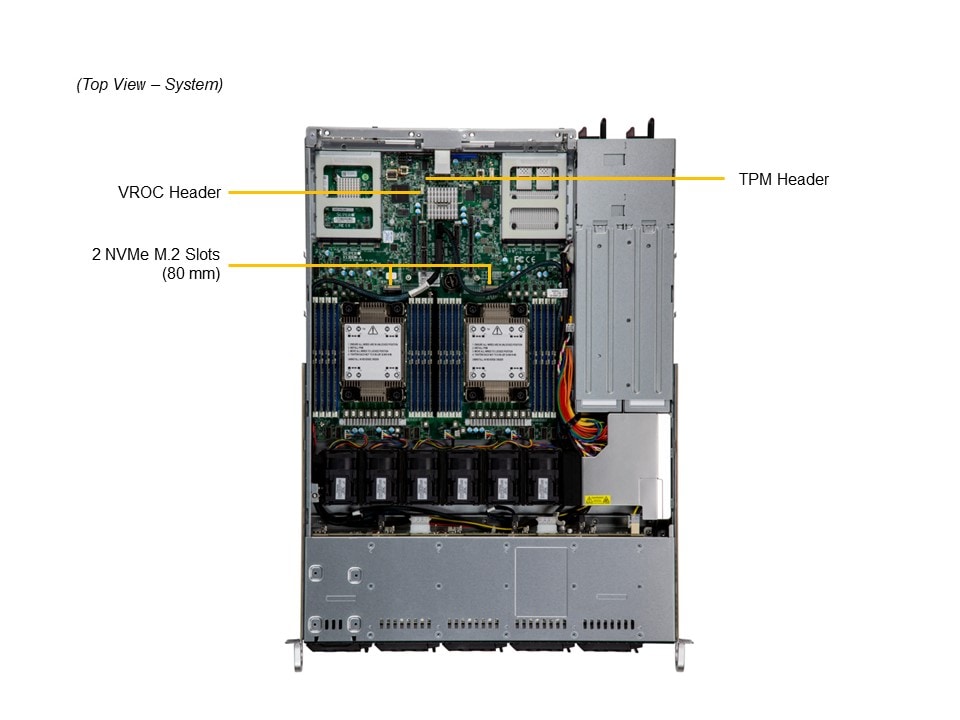 Supermicro SYS-121C-TN10R — detail