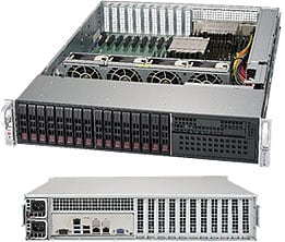 Supermicro SYS-2028R-TXR — top view
