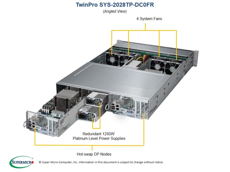 Supermicro Server SYS-2028TP-DC0FR