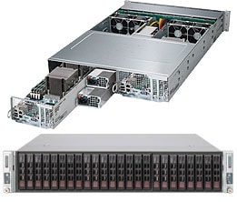 Supermicro SYS-2028TP-DC0TR — rear view