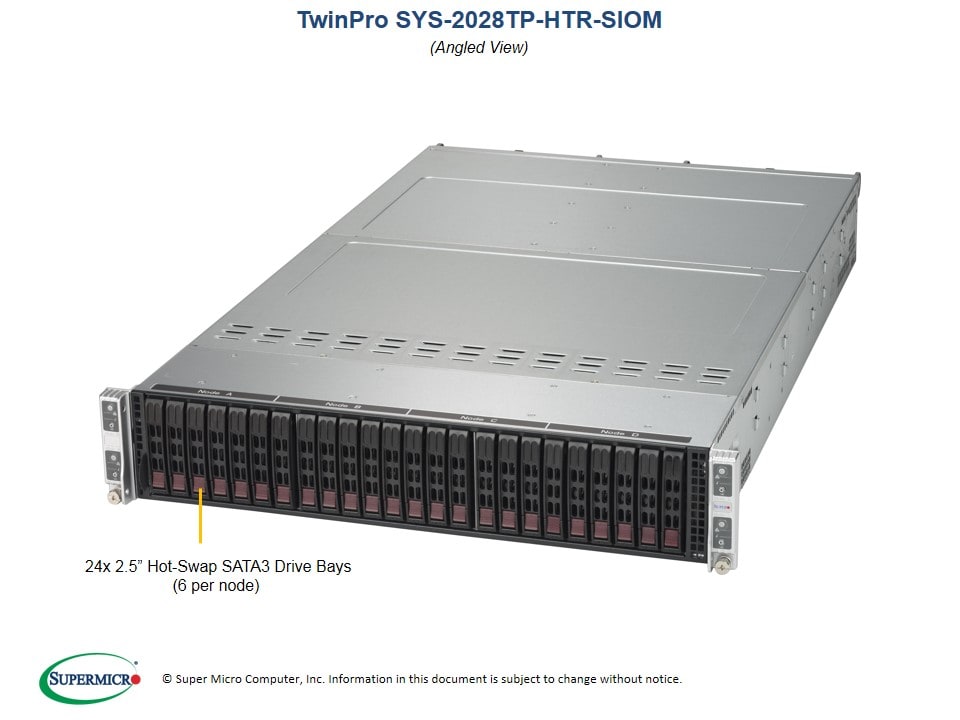 Supermicro Server SYS-2028TP-HTR-SIOM