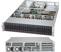 Supermicro SYS-2028U-TRTP — top view