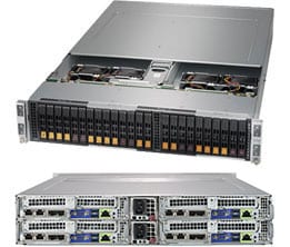 Supermicro SYS-2029BT-HNC0R — rear view