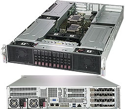 Supermicro SYS-2029GP-TR — top view